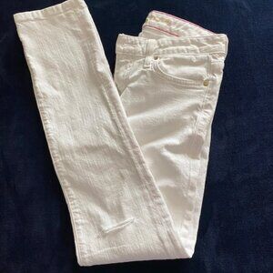 KATE SPADE Perry Street White Jeans SZ 26